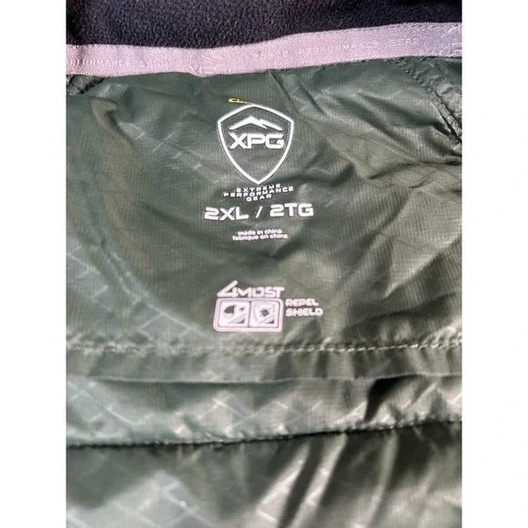 CABELAS Mens Soft Shell Xpg Jacket 2XL Puff 4 Moist Repel Shield - Picture 6 of 7